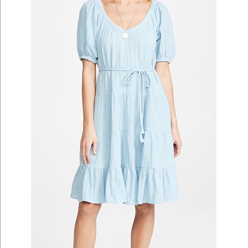 NWT La Vie Rebecca Taylor Double Gauze Dress